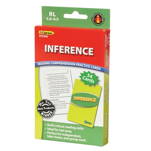[3400 EP] Levels 5.0-6.5 Inference Practice Cards