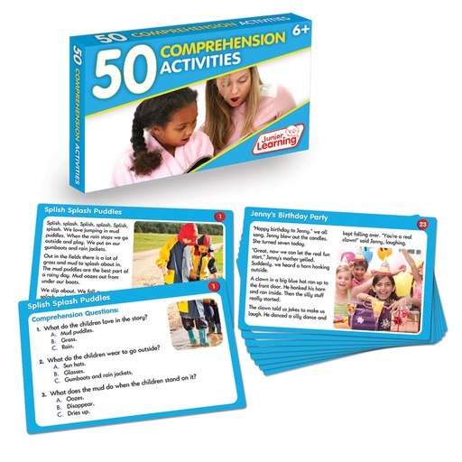 [355 JL] Language Arts Comprehension Activity Cards