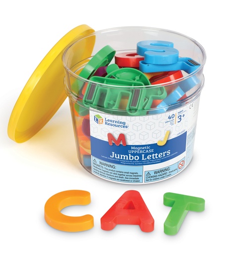 [0450 LER] Jumbo Magnetic Uppercase Letters and Numbers