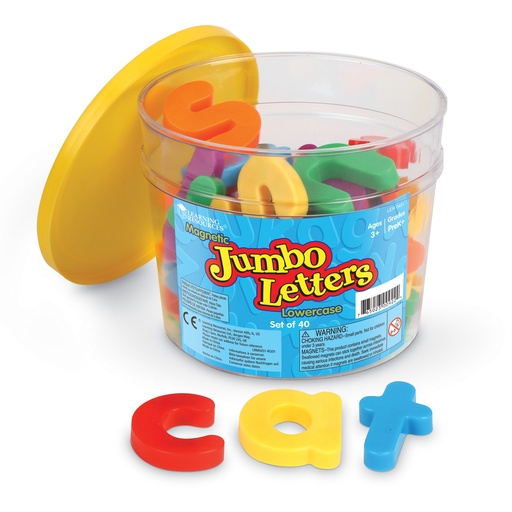 [0451 LER] Jumbo Magnetic Lowercase Letters and Numbers