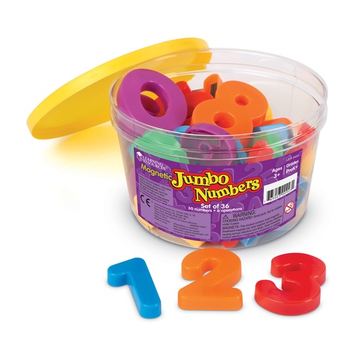 [0452 LER] Jumbo Magnetic Letters and Numbers/Operations 