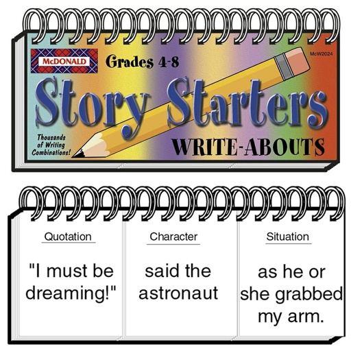 [W2024 TCR] Story Starters Write-Abouts Booklet