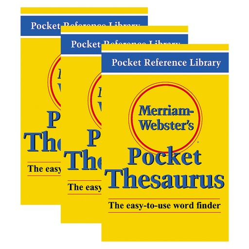 [524X-3 WEB] Pocket Thesaurus Pack of 3