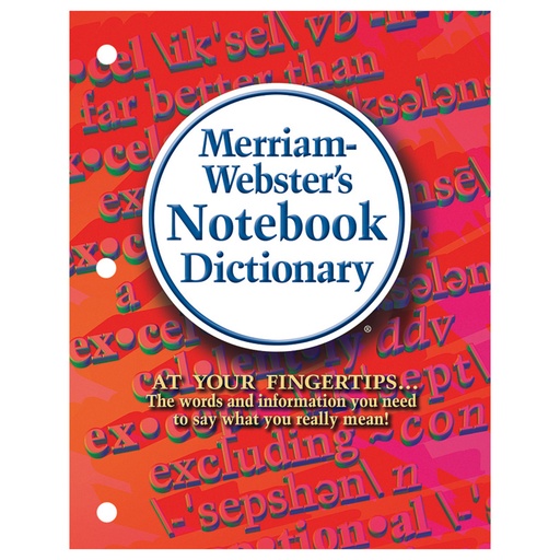 [6503 WEB] Notebook Dictionary