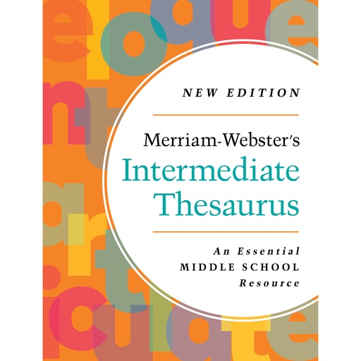 [6787 WEB] Merriam-Webster's Intermediate Thesaurus