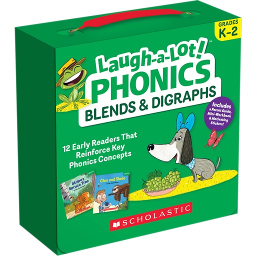 [736582 SC] Laugh-A-Lot Phonics: Blends & Digraphs Parent Pack