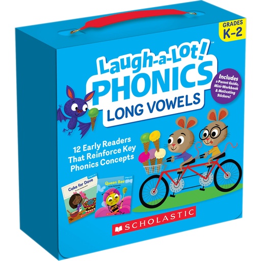 [736584 SC] Laugh-A-Lot Phonics: Long Vowels Parent Pack
