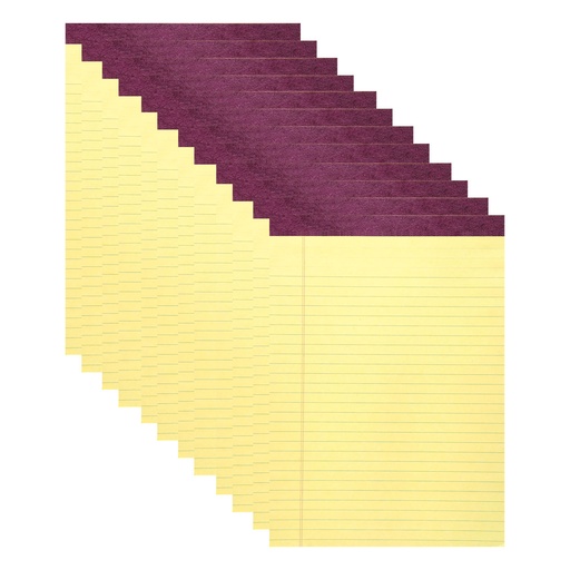 [74764-12 ROA] Canary Standard Legal Pads Pack of 12