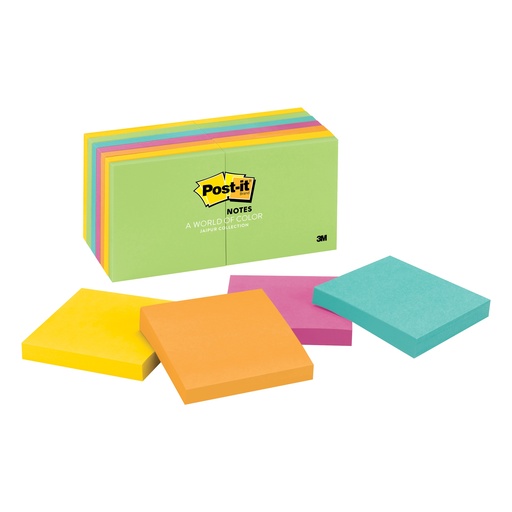 [65414AU MMM] Jaipur Collection 3" x 3" Notes 14 Pads