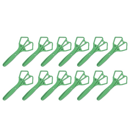[15515-12 ACM] Saf-T-cut® Scissors, 5-1/2" Blunt, Green, Pack of 12 | 15515-12 ACM