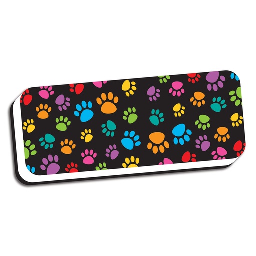 [09987 ASH] Colorful Assorted Paw Pattern Magnetic Whiteboard Eraser 