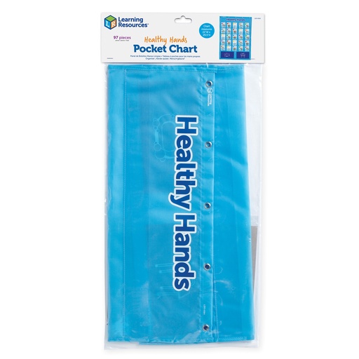 [4364 LER] Healthy Hands Pocket Chart