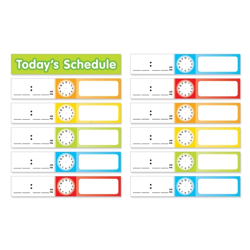 [301824 SC] Pocket Chart Add-Ons Schedule Cards 24 cards