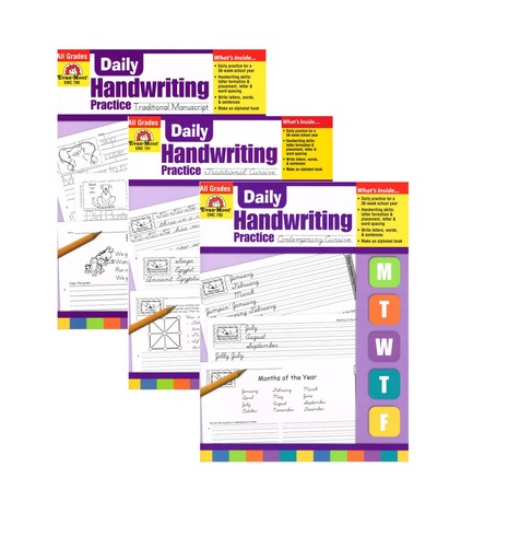 [VARIANT66] Daily Handwriting Practice Book