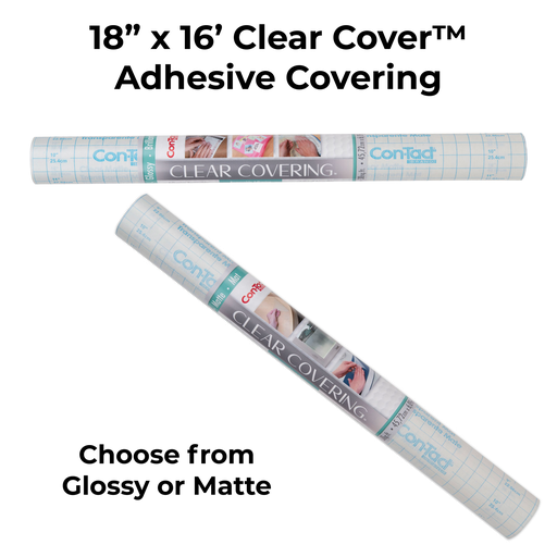 [VARIANT6] 18" x 16 ft Clear Cover™ Adhesive Covering