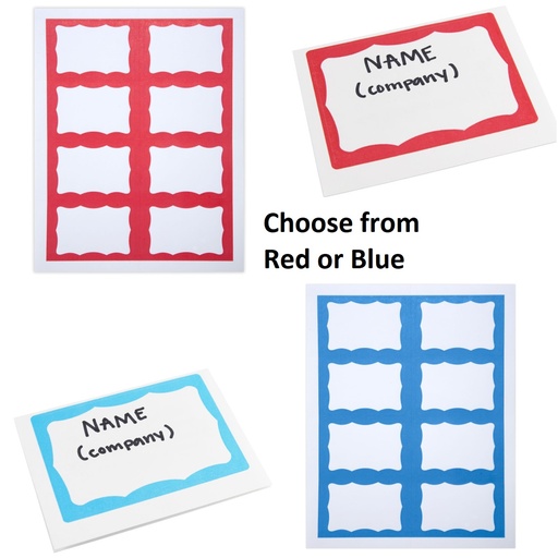 Adhesive Badges Pack of 200