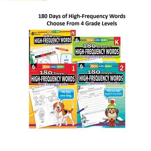 [180DHFW] 180 Days of High Frequency Words