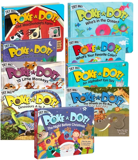 [VARIANT164] Poke-A-Dot!® Childrens Books