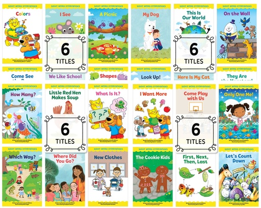 [VARIANT195] Sight Word Storybooks