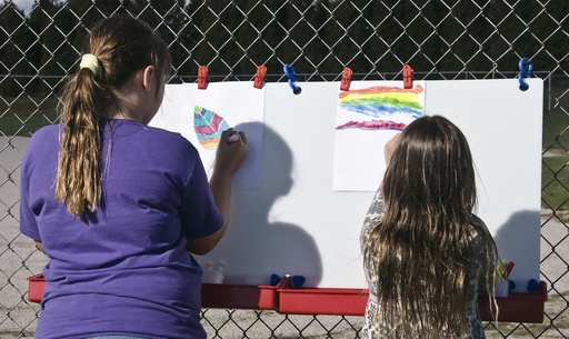 [S3102] Hanging Double Fence Easel