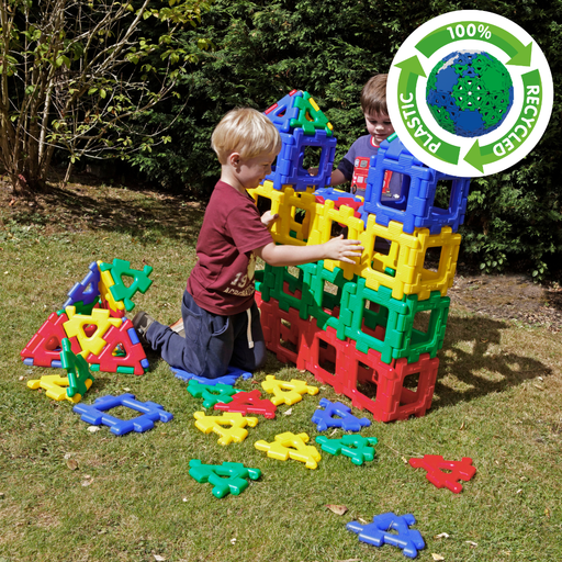 [70-7010 PYD] Giant Polydron Class Set