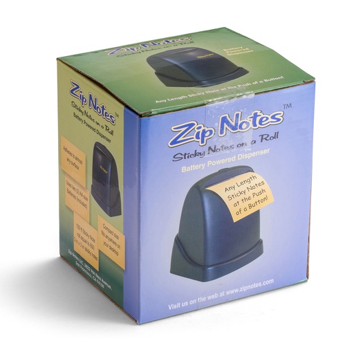 [0023 VCT] Zip Notes Blue Battery-Operated Executive Dispenser