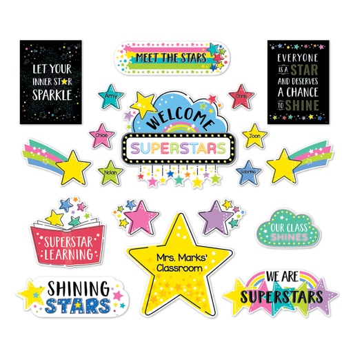 [10918 CTP] Shine Bright Bulletin Board Set