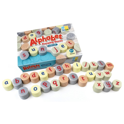 [1232 YD] Lowercase Alphabet Stamping Stones