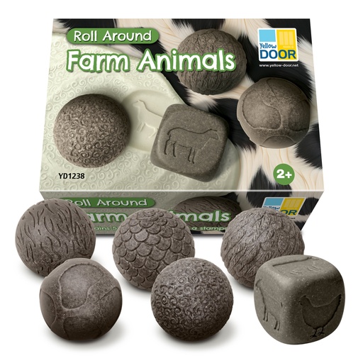[1238 YD] Farm Animals Roll Around