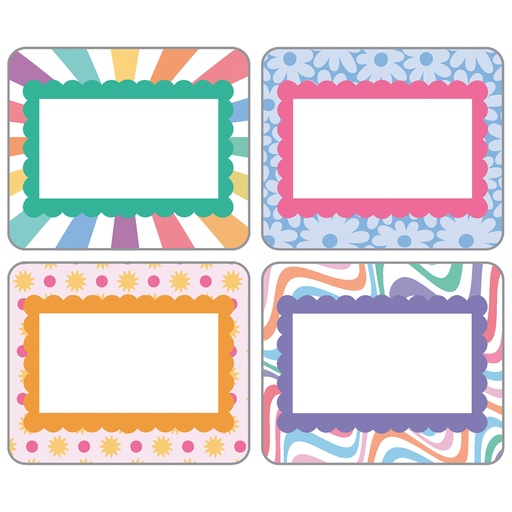 [150093 CD] Retro Remix Name Tags