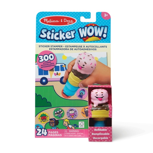 [50242 LCI] Sticker WOW! Ice Cream Activity Pad Set