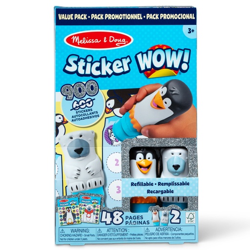 [50849 LCI] Sticker WOW! Winter Activity Pad & Sticker Stamper Value Pack