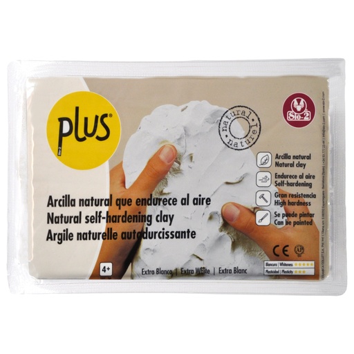 [6203 API] PLUS Clay Extra White 2.2lb Air Dry Clay