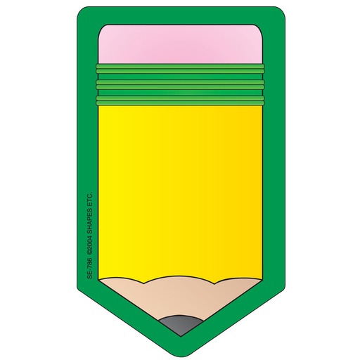 [786 SE] Mini Pencil Creative Shapes Notepad