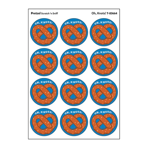 [83664 T] Oh Knots! Pretzel Scent Stickers