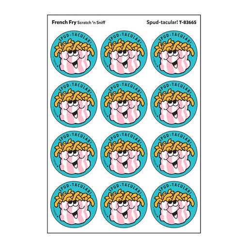 [83665 T] Spud-tacular! French Fry Scent Stickers
