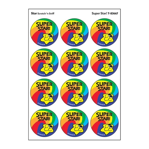 [83667 T] Super Star! Star Scent Stickers 
