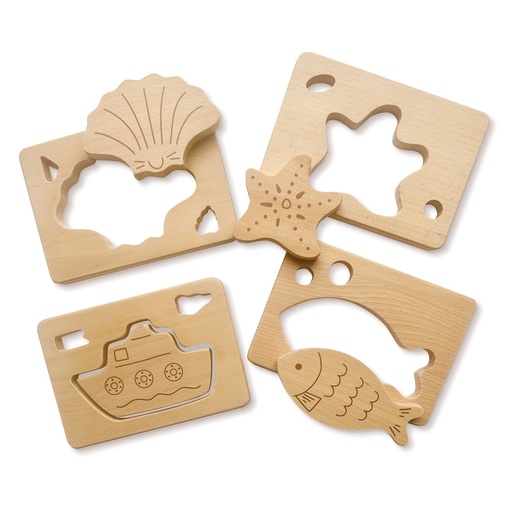 [L1028 YD] Ocean Little Looking Shapes