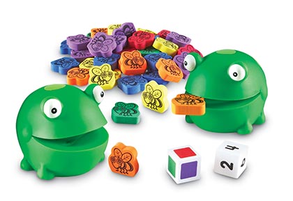 [5072 LER] Learning Resources® Froggy Feeding Fun™ — Fine Motor & Early Math Game