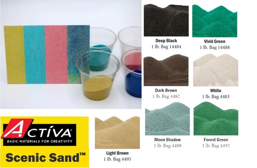 Scenic Sand Colored Craft Sand