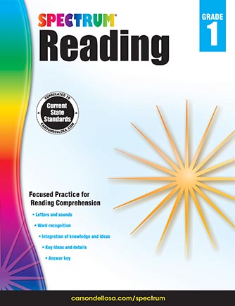[704579 CD] Spectrum Reading Workbook Grade 1 Paperback