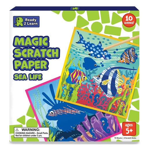 [10153 CE] Sea-Life Magic Scratch Paper