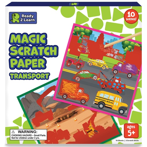 [10155 CE] Transport Magic Scratch Paper