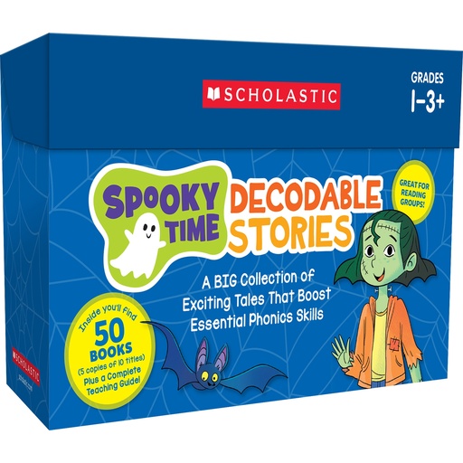 [9781546195672 SC] Spooky Time Decodable Stories Multi-Copy Set
