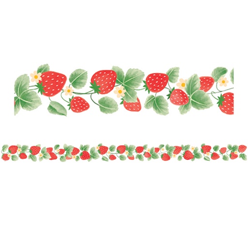[8359 TCR] Strawberry Patch Die-Cut Border Trim