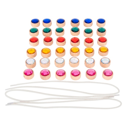 [74075 CTU] Wooden Lacing Jewels