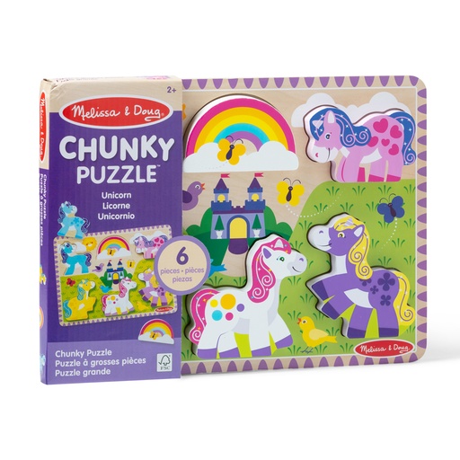 [51018 LCI] Unicorn Chunky Puzzle