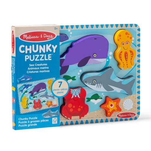 [51020 LCI] Sea Life Chunky Puzzle
