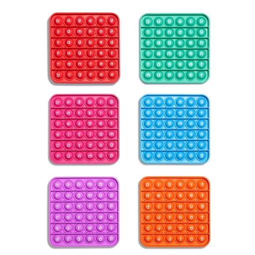 [4108 TFG] CVC Pop It Mats 6ct