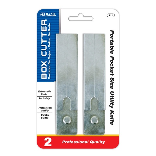 [111 BAZ] Carton Cutters 2pk